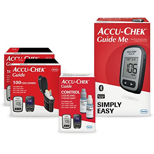 Accu-Chek Guide Me Diabetes Monitoring Kit for Diabetic Blood Glucose Testing