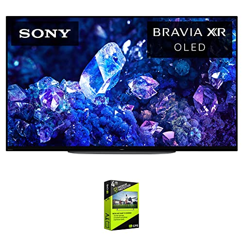 Sony XR48A90K Bravia XR A90K 48" 4K HDR OLED Smart TV (2022 Model) Bundle with Premium 4 YR CPS Enhanced Protection Pack