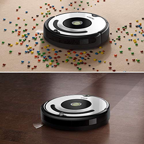 iRobot Roomba 670 Robot Vacuum - Wi-Fi Connectivity - Black / White (Renewed)