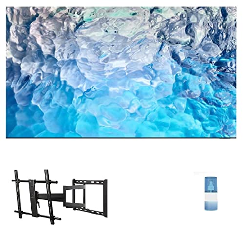 Samsung QN75QN900BFXZA 75" 8K QLED UHD HDR Smart Infinity-Screen TV with a Walts TV Large/Extra Large Full Motion Mount for 43"-90" Compatible TV's (2022)