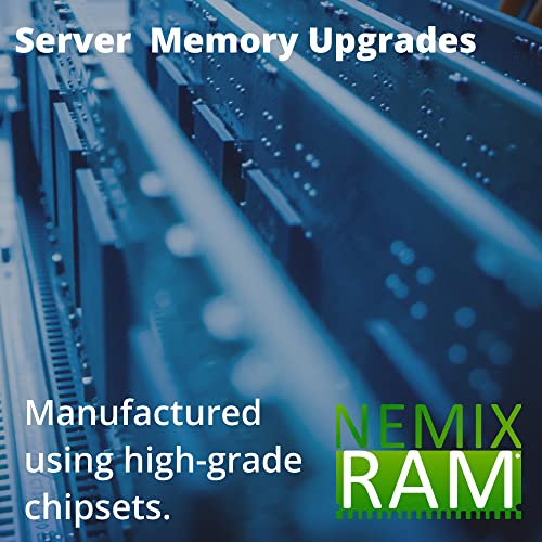 64GB (8x8GB) DDR4-2133MHz PC4-17000 ECC UDIMM 1Rx8 1.2V Unbuffered Server Memory by NEMIX RAM