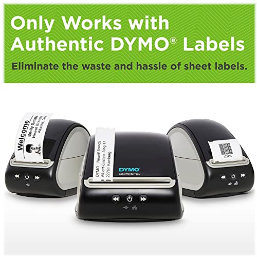 DYMO LabelWriter 550 Direct Thermal Barcode Label Printer with USB Connectivity - 62 Labels Per Minute, Auto Label Recognition, Monochrome Label Maker, Printer_Cable Bundle