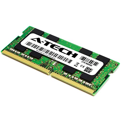 A-Tech 64GB (2x32GB) DDR4 2666 MHz SODIMM PC4-21300 (PC4-2666V) CL19 2Rx8 Non-ECC Laptop RAM Memory Modules
