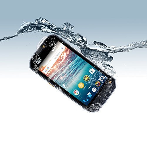 CAT PHONES S60 Rugged Waterproof Smartphone with integrated FLIR camera, Black (CS60SUBUSAUN)