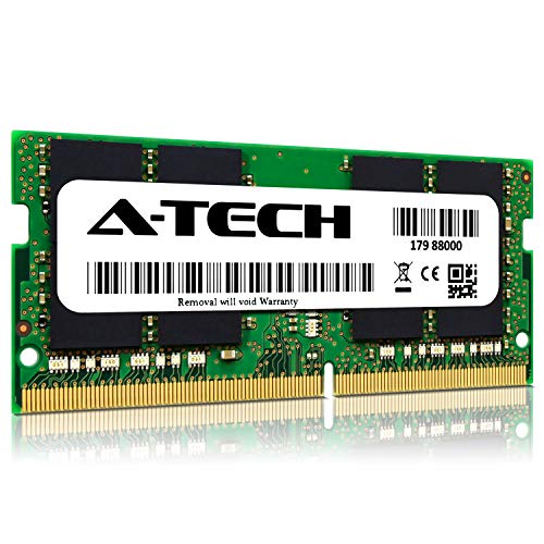 A-Tech 64GB (2x32GB) DDR4 2666 MHz SODIMM PC4-21300 (PC4-2666V) CL19 2Rx8 Non-ECC Laptop RAM Memory Modules
