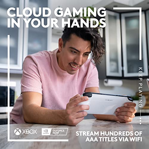 Logitech G Cloud Gaming Handheld , Portable Gaming Console with Long-Battery Life, 1080P 7-Inch Touchscreen, Lightweight Design, Xbox Cloud Gaming, NVIDIA GeForce NOW, Google Play