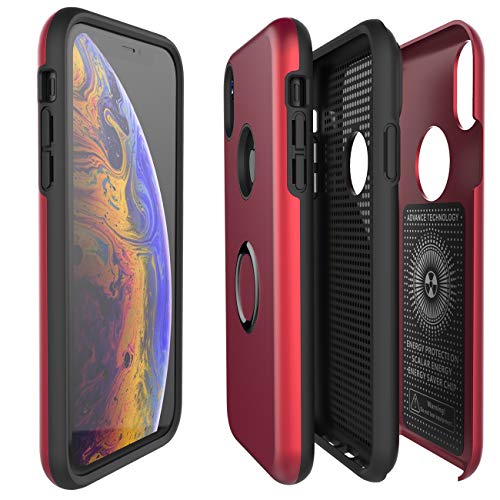 FDCBOX case for iPhone XR,Cover for iPhone XR,case for Apple iPhone XR(Red).