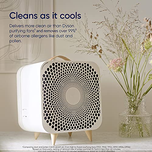 BLUEAIR Pure Fan Auto, 3-Speed HEPASilent Room Fan, Cools + Cleans, Removes Allergens Dust Pollen for Floor Table Desk and Bedrooms