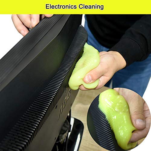 Cleaning Gel Universal Dust Cleaner for PC Keyboard Cleaning Car Detailing Laptop Dusting Home and Office Electronics Cleaning Kit Computer Dust Remover from ColorCoral 160G