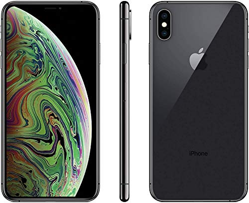 Apple iPhone XS Max, US Version, 64GB, Space Gray - Unlocked (Renewed)