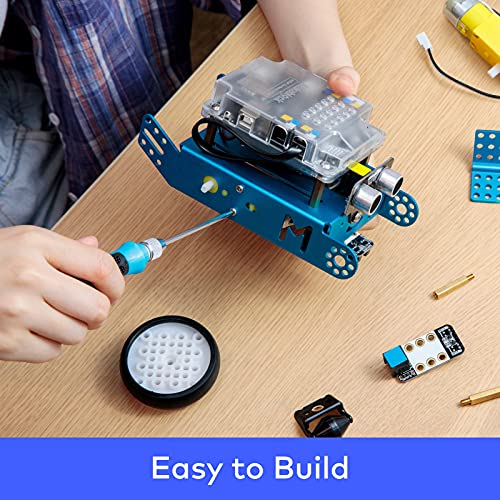 Makeblock mBot STEM Projects for Kids Ages 8-12, Learning & Education Toys for Boys and Girls to Learn Robotics, Electronics and Programming While Playing, Coding Robot Kit