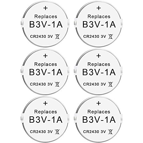 Abeden B3V 1A Lithium Replacement Batteries Compatible with High Tech Pet Single Electronic Collar Battery for Model MS-4 and MS-5 6 Pack