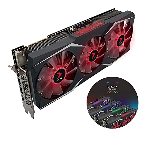 PNY GeForce RTX™ 3090 Ti 24GB XLR8 Gaming Uprising Epic-X RGB™ Overclocked Triple Fan Graphics Card