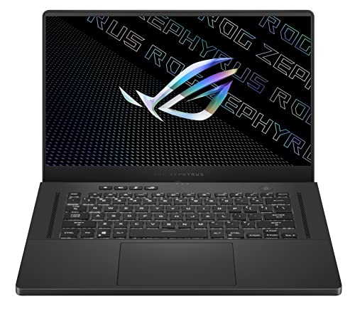 ROG Zephyrus G15 Ultra Slim Gaming Laptop, 15.6” 165Hz QHD Display, GeForce RTX 3080, AMD Ryzen 9 5900HS, 16GB DDR4, 1TB PCIe NVMe SSD, Wi-Fi 6, Windows 10, Eclipse Gray, GA503QS-BS96Q