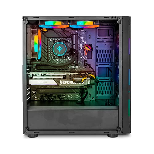 YEYIAN Katana X21 Gaming PC Computer, Intel 12th Gen Alder Lake i7-12700KF 12-Core 3.6GHz, GeForce RTX 3070 8GB GDDR6, 1TB NVMe Gen 4 SSD, 16GB DDR4 3600MHz, 120mm AIO, WiFi 6, BT 5.2, 650W 80+ Gold