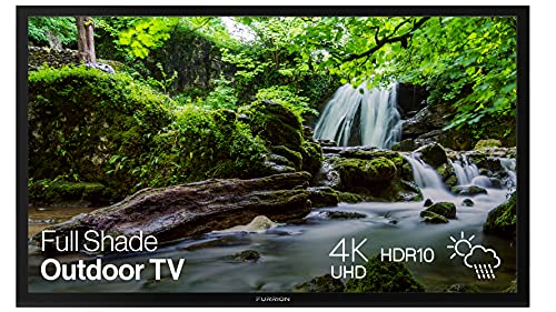 Furrion Aurora 65-inch Full Shade Outdoor TV (2021 Model)- Weatherproof, 4K UHD HDR LED Outdoor Television with Auto-Brightness Control - FDUF65CBS