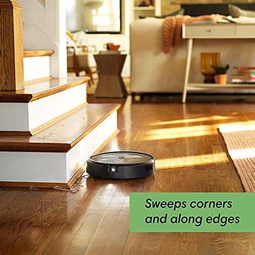 iRobot Roomba j7+ (7550) Self-Emptying Robot Vacuum with Free Echo Dot (3rd Gen) – Identifies and avoids Obstacles Like pet Waste & Cords, Empties Itself for 60 Days, Smart Mapping