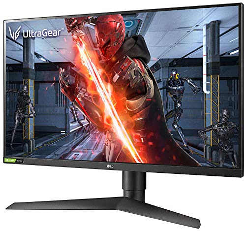 LG 34GN850-B 34 Inch 21: 9 Ultragear Curved QHD (3440 x 1440) 1ms Nano IPS Gaming Monitor - Black & 27GL850-B 27 Inch Ultragear QHD Nano IPS 1ms NVIDIA G-Sync Compatible Gaming Monitor, Black