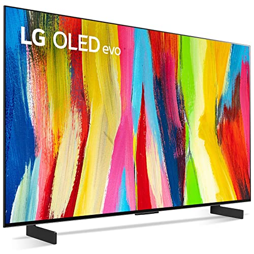 LG OLED48C2PUA 48 Inch HDR 4K Smart OLED Evo TV (2022) Bundle with LG S75Q 3.1.2 ch High Res Audio Sound Bar with Dolby Atmos