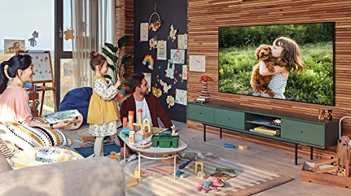 Samsung QN43Q6DAAFXZA 43" 4K QLED Quantum HDR Smart TV with a Samsung HW-A450 2.1ch Black Wireless Soundbar with Dolby Atmos (2021)