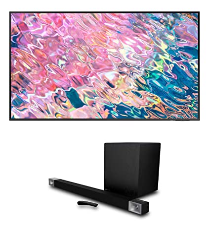 Samsung QN43Q60BAFXZA 43" QLED Quantum HDR 4K Smart TV with a Klipsch CINEMA-800 3.1 Dolby Atmos Soundbar with 10" Wireless Subwoofer (2022)