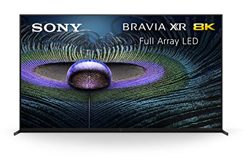 Sony Z9J 85 Inch TV: BRAVIA XR Full Array LED 8K Ultra HD Smart Google TV with Dolby Vision HDR and Alexa Compatibility XR85Z9J- 2021 Model