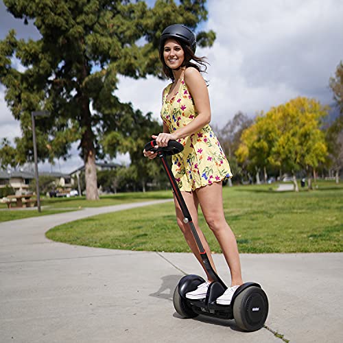 Segway Ninebot S-Max Smart Self-Balancing Electric Scooter with LED Light, Portable and Powerful, Black