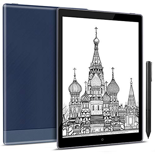 Taotuo 10.1 E-Ink Tablet ePaper Paperwhite Reader with Adjustable Front Light,Android 8.1, 64GB Digital Paper Notepad,Support WiFi Bluetooth OTG (Blue)