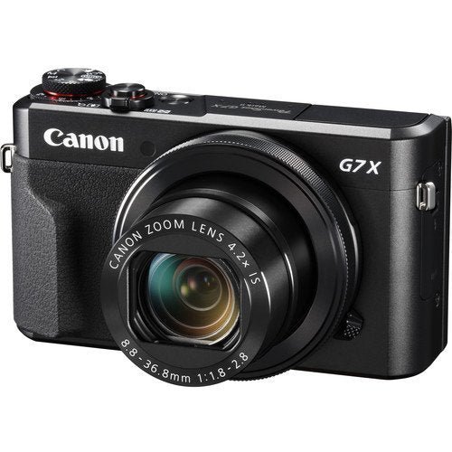 PowerShot G7 X Mark II 20.1MP 4.2X Optical Zoom Digital Camera + Expo Premium Accessories Bundle - International Version (No Warranty)