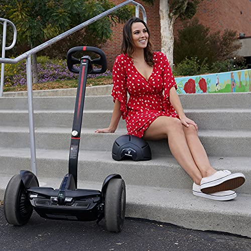 Segway Ninebot S-Max Smart Self-Balancing Electric Scooter with LED Light, Portable and Powerful, Black