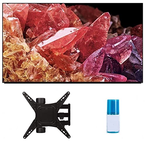 Sony XR65X95K 65" 4K Smart BRAVIA XR HDR Mini LED TV with a Walts TV Medium Full Motion Mount for 32"-65" Compatible TV's and a Walts HDTV Screen Cleaner Kit (2022)
