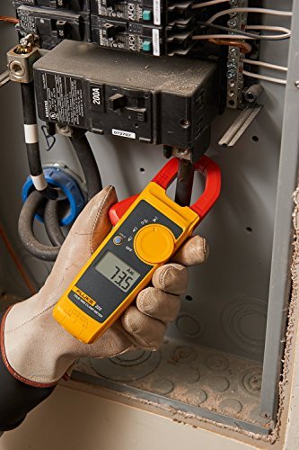 Fluke 117/323 Kit Multimeter and Clamp Meter Combo Kit For Residential And Commercial Electricians, AC/DC Voltage, AC Current 400 A, Includes Test Leads, TPAK And Carrying Cases