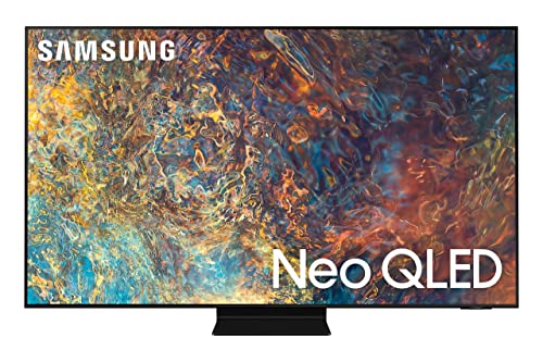 Samsung QN50QN90AA 50" Neo QLED QN90 Series 4K Smart TV with an Austere 5S-4KHD1-2.5M 5-Series 2.5m aDesign HDMI Cables WovenArmor (2021)