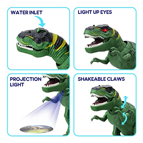 STEAM Life Dinosaur Toys for Kids 3-5 - Remote Control Dinosaur Toys for Kids 3 4 5 6 7+ Light Up & Realistic Roaring Sound - T rex Dinosaur Toys - Walking Dinosaur Toys - Dinosaur Robot Toy for Boys