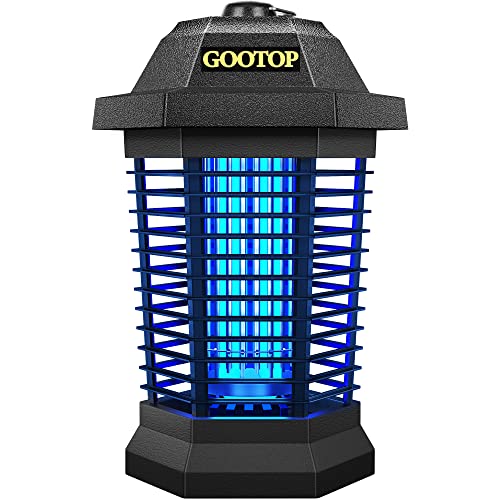 GOOTOP Mosquito Zapper Outdoor, Bug Zapper Outdoor Electric, Insect Fly Traps, Fly Zapper, Mosquito Killer for Patio Indoor