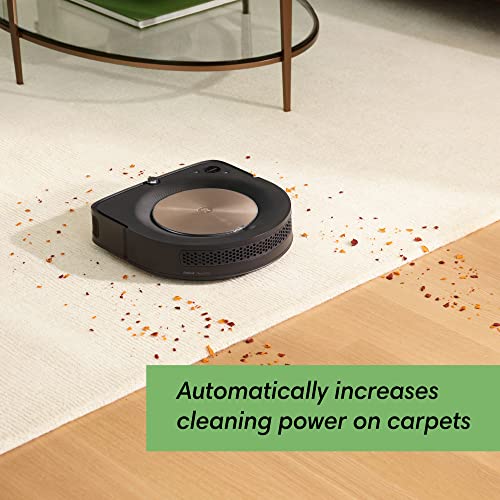 iRobot Roomba s9+ (9550) Robot Vacuum with Free Echo Dot (3rd Gen) – Automatic Dirt Disposal, Empties Itself, Smart Mapping, Powerful Suction, Corners & Edges, Ideal for Pet Hair