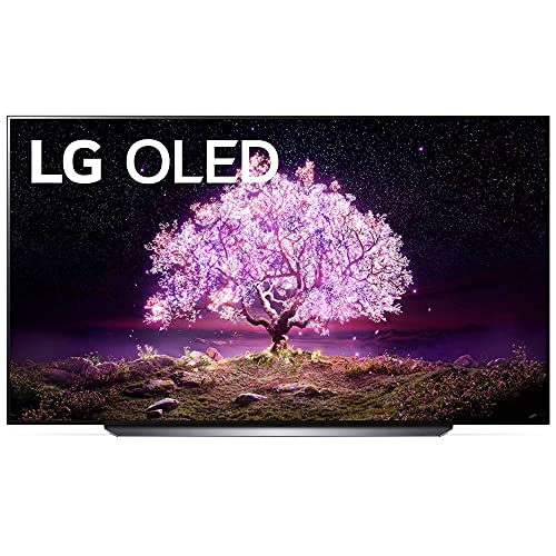 LG OLED83C1PUA 83 inch Class 4K Smart OLED TV with AI ThinQ (2021 Model) Bundle with Premium 4 YR CPS Enhanced Protection Pack