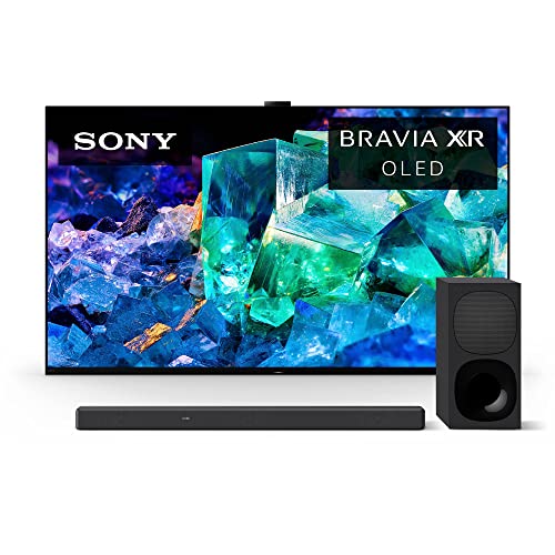 Sony 65 Inch 4K Ultra HD TV A95K Series: BRAVIA XR OLED Smart Google TV, Dolby Vision HDR, Exclusive Features for The PS 5 XR65A95K- 2022 Model w/HT-G700: 3.1CH Dolby Atmos/:X Soundbar Bluetooth