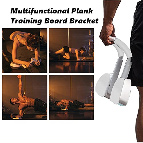 Plank Support Fitness Equipment,Multifunctional Push up Training Board with Electronic Counter,Abdominal Trainer Board for Office,Home,Gym Unisex (Black)