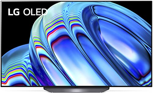 LG 77-Inch Class OLED B2 Series Alexa Built-in 4K Smart TV, 120Hz Refresh Rate, AI-Powered 4K, Dolby Vision IQ and Dolby Atmos, WiSA Ready, Cloud Gaming (OLED77B2PUA, 2022)