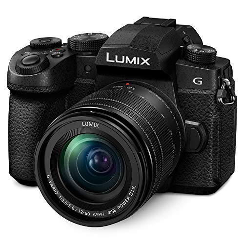 Panasonic LUMIX G95 20.3 Megapixel Mirrorless Camera, 12-60mm F3.5-5.6 Micro Four Thirds Lens, 5-Axis Dual I.S. 2, 4K 24p 30p Video, Pre-Installed V-Log L, 3” Flip-Out Touchscreen - DC-G95MK (Black)