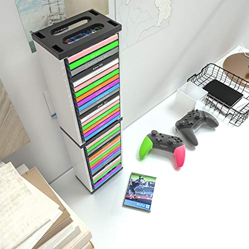 Storage Tower for PS5 Games, Storage Stand for PS5 PS4 Xbox One Games (for 36 Game Boxes)