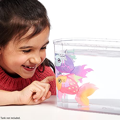 Little Live Pets 26282 Lil' Dippers S3 NEON Single Pack Fish-Styles Vary, Interactive, Animated Electronic Toy, Lifelike Swimming Movement, As seen on TV