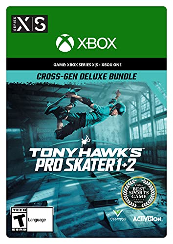 Tony Hawk's Pro Skater 1 + 2 Cross-Gen Deluxe Bundle - Xbox [Digital Code]