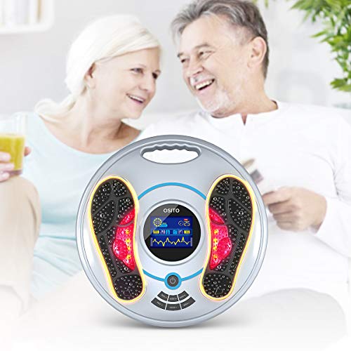 Foot Neuropathy Machine - Electronic Pulse Acupuncture for Feet Legs Circulation - Electrical Medical Foot Reflexology to Relax Tired Feet Ankles & Pain Relief, Swelling & Reduce Foot Leg Cramps