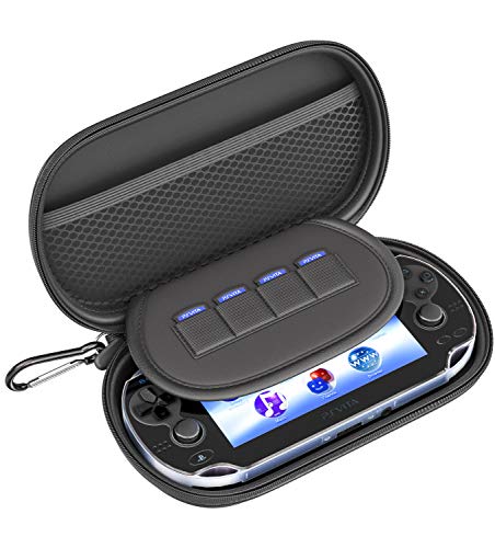 Skywin Kit for PS Vita - PS Vita Carry Case, Charging Cable, and Micro SD Memory Card Adapter Compatible with PS Vita 1000/2000 3.6 or HENkaku System