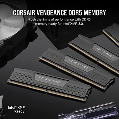 CORSAIR Vengeance DDR5 32GB (2x16GB) DDR5 5600 (PC5-44800) C36 1.25V - Black