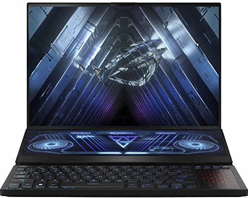 ASUS ROG Zephyrus Duo 16 Gaming & Entertainment Laptop (AMD Ryzen 9 6900HX 8-Core, 64GB DDR5 4800MHz RAM, 2x8TB PCIe SSD RAID 1 (8TB), Win 11 Pro) with MS 365 Personal, Hub