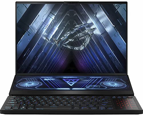 ASUS ROG Zephyrus Duo 16 Gaming & Entertainment Laptop (AMD Ryzen 9 6900HX 8-Core, 64GB DDR5 4800MHz RAM, 2x8TB PCIe SSD RAID 0 (16TB), Win 11 Pro) with MS 365 Personal, Hub