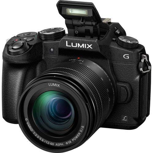 Panasonic Lumix DMC-G85 Mirrorless Micro Four Thirds Digital Camera with 12-60mm Lens Bundle with 64GB Memory Card + Replacement Battery + Carrying Case+ LCD Screen Protectors + More